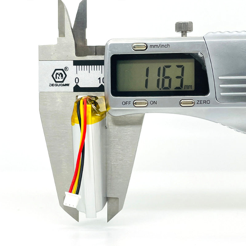 123443 2000mAh 3.7V Lithium Ion Battery (A-grade cell）