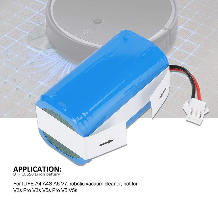 Cylindrical 18650-4S1P 14.8V  3500mah Li-ion Battery Pack (A-grade cell）