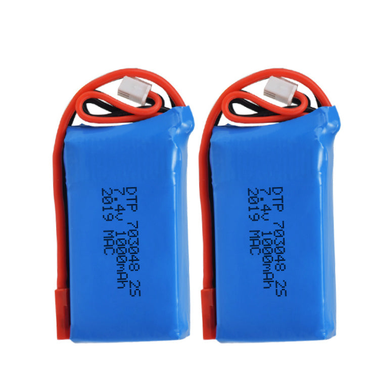 7.4V Lithium Battery Pack 703048-2S 1000mah  (A-grade cell）