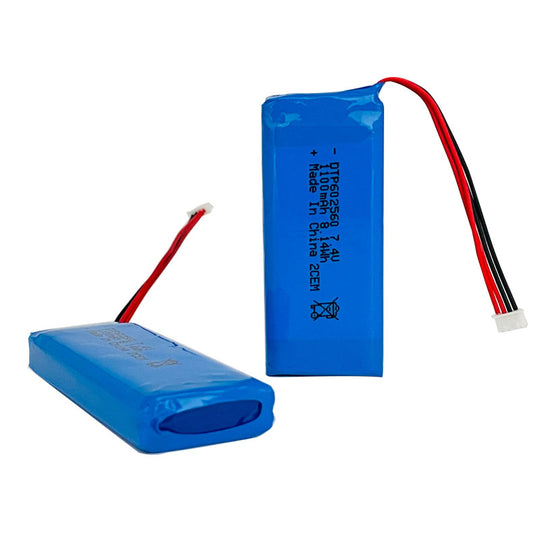 7.4V Lithium Battery Pack 602560-2S 1100mah  (A-grade cell）
