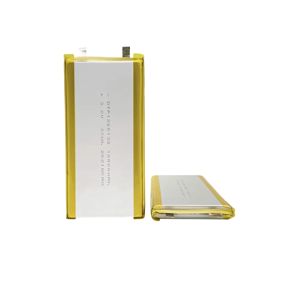 LiFePO4 3.2V Battery 1265130 10000mah  (A-grade cell）