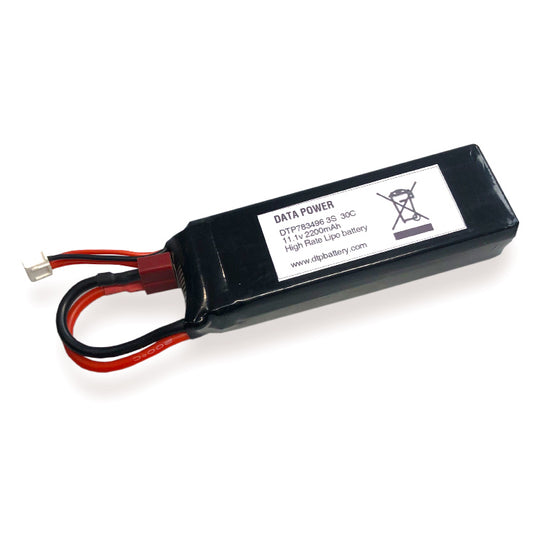 High Rate 30C-783496-3S 11.1V 2200mah Lithium Battery (A-grade cell）