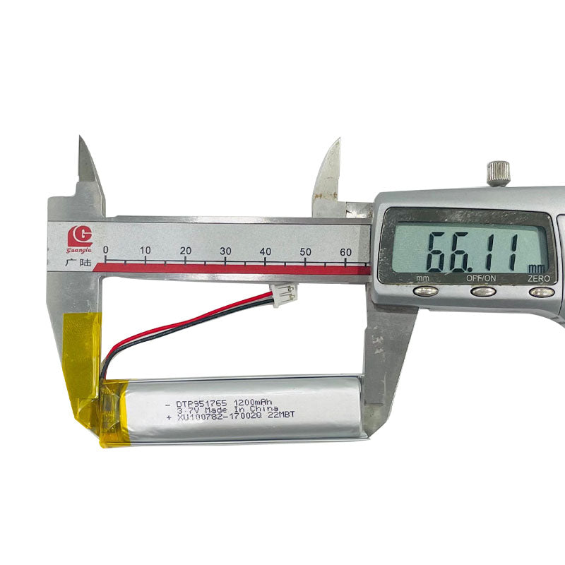951765 1200mAh 3.7V Lithium Ion Battery (A-grade cell）