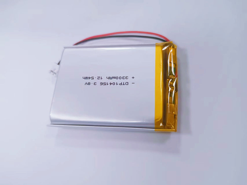 104156 3300mAh 3.8V  High-Voltage Lithium Ion Battery (A-grade cell）
