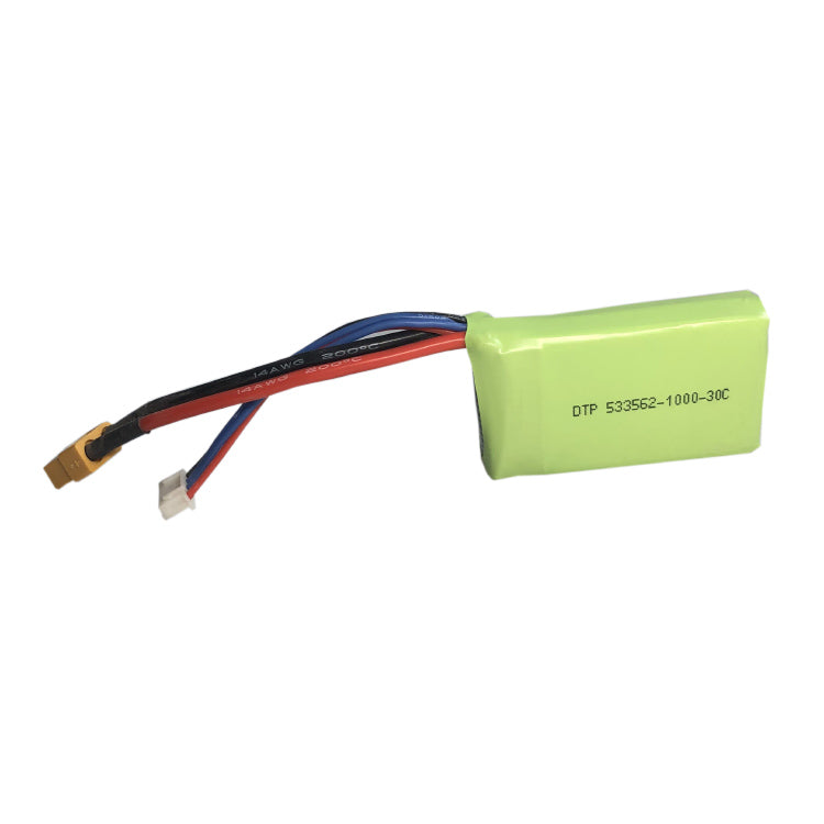 High Rate 30C-533562 3.7V 100mah Lithium Battery (A-grade cell）