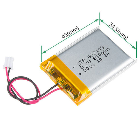 603442 850mAh 3.7V (Lithium Ion Battery (A-grade cell）