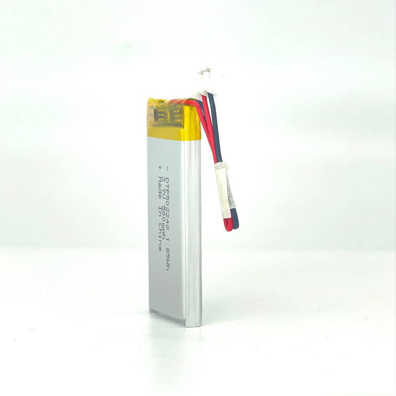 502248 500mAh 3.7V Lithium Ion Battery (A-grade cell）