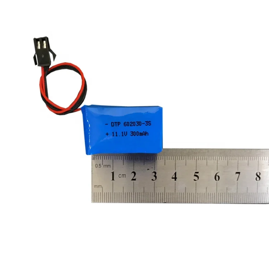 11.1V Lithium Battery Pack 602030-3S 300mah  (A-grade cell）