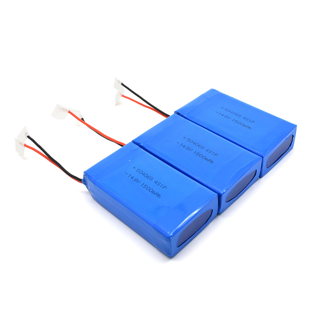 14.8V Lithium Battery Pack 504068-4S 1500mah  (A-grade cell）
