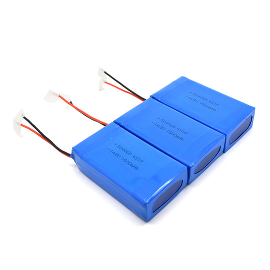 14.8V Lithium Battery Pack 504068-4S 1500mah  (A-grade cell）