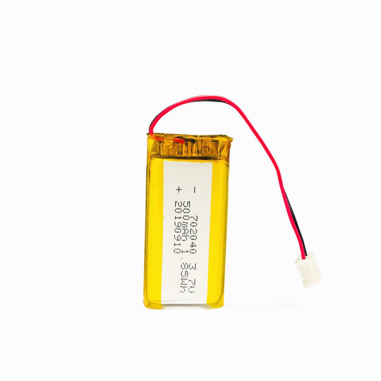 702040 500mAh 3.7V Lithium Ion Battery (A-grade cell）