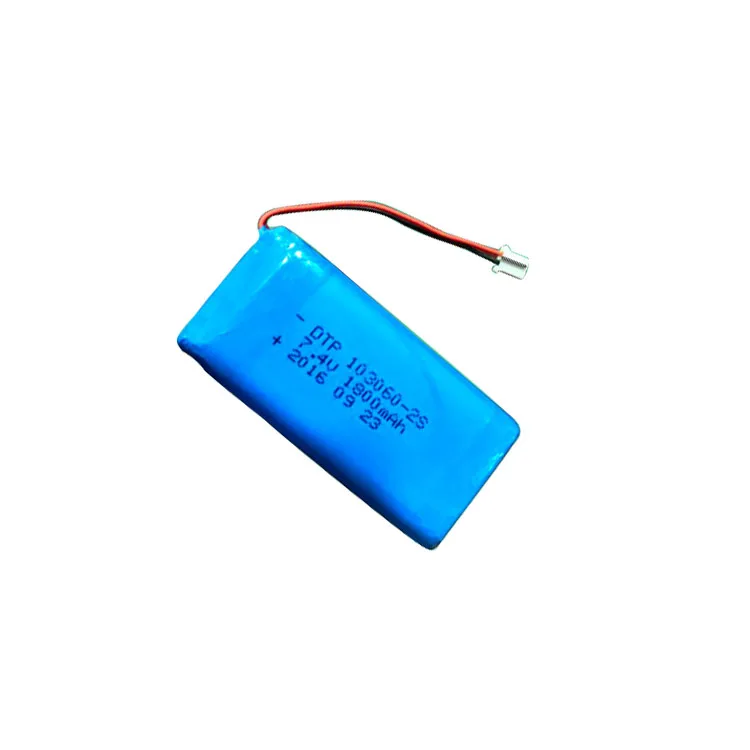 7.4V Lithium Battery Pack 103060-2S 1800mah  (A-grade cell）