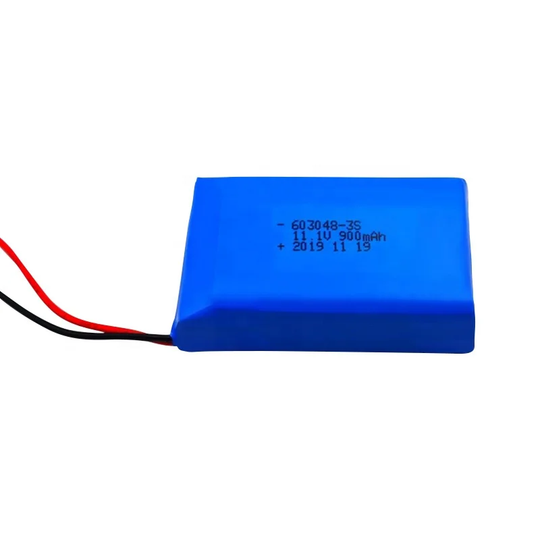 11.1V Lithium Battery Pack 603048-3S 900mah  (A-grade cell）