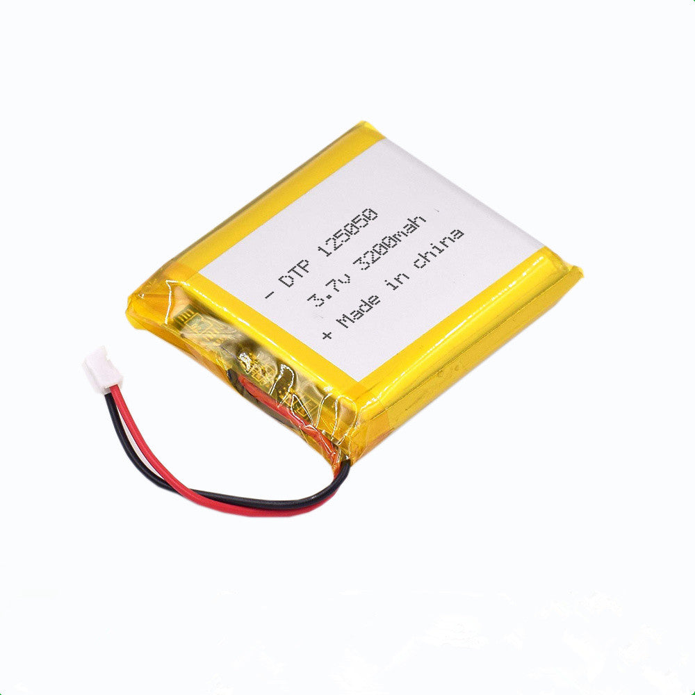 125050 3200mAh 3.7V Lithium Ion Battery (A-grade cell）