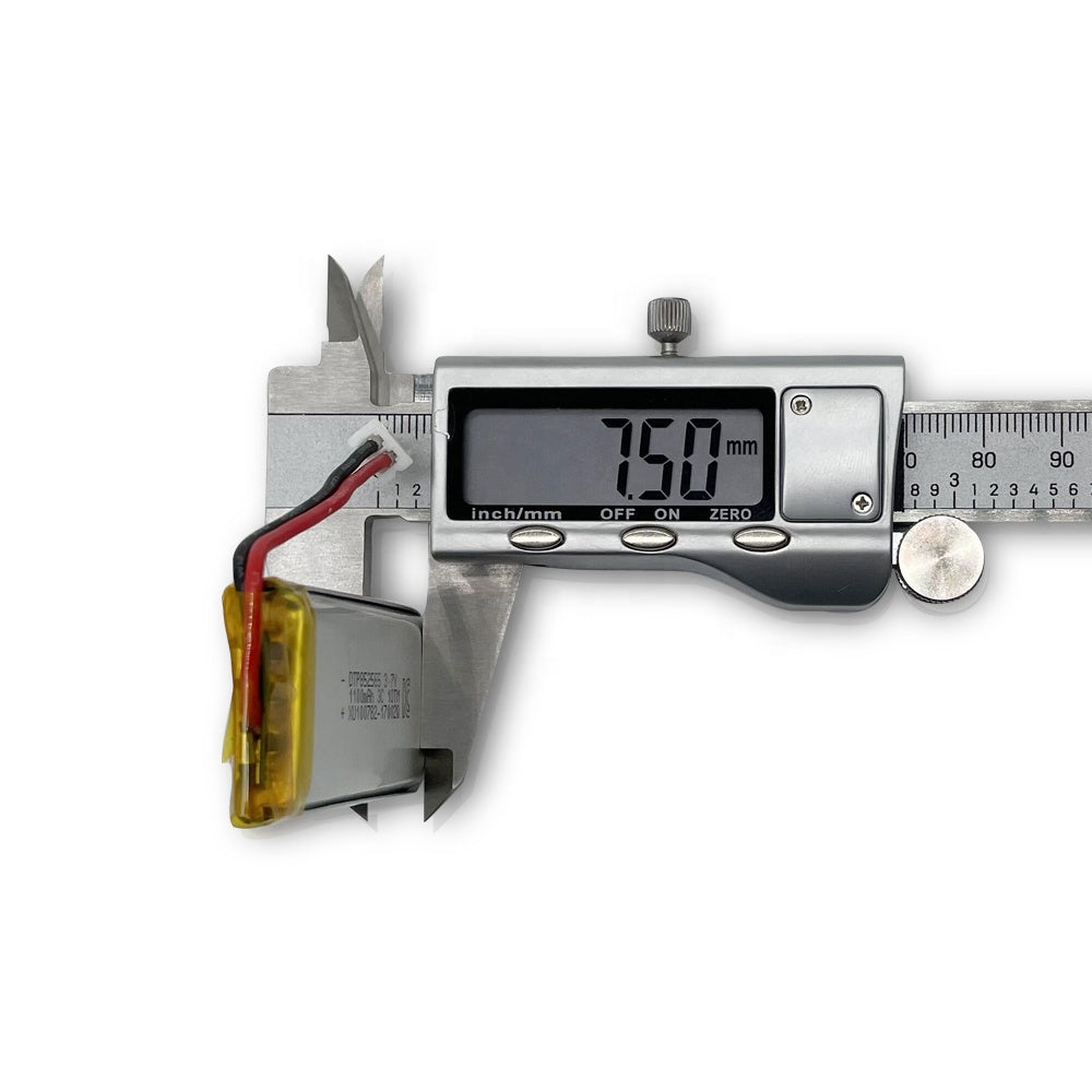 852565 1100mAh 3.7V Lithium Ion Battery (A-grade cell）