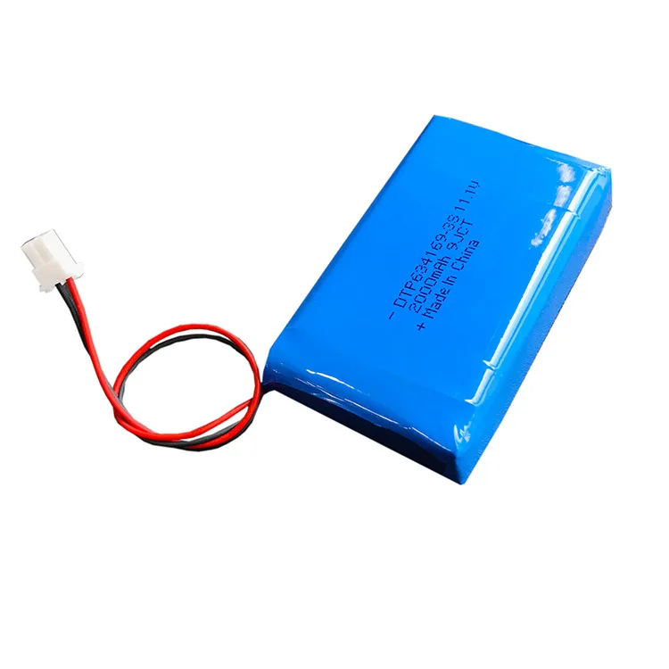 7.4V Lithium Battery Pack 634169-2S 2000mah  (A-grade cell）
