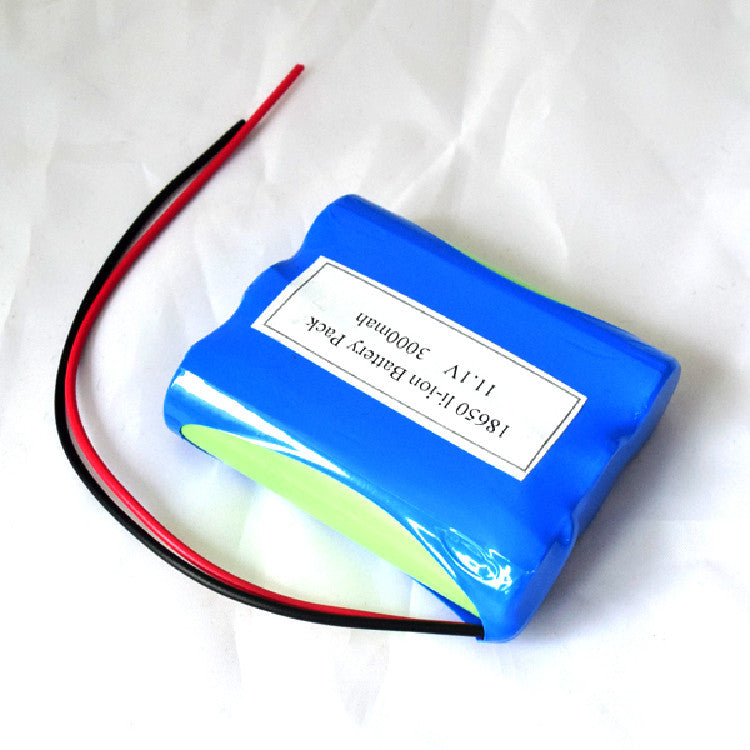 Cylindrical 18650-3S 11.1V  3000mah Li-ion Battery Pack (A-grade cell）