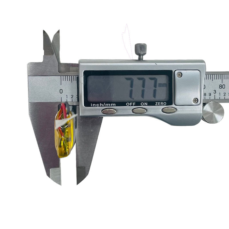 802030 400mAh 3.7V  Lithium Ion Battery (A-grade cell）