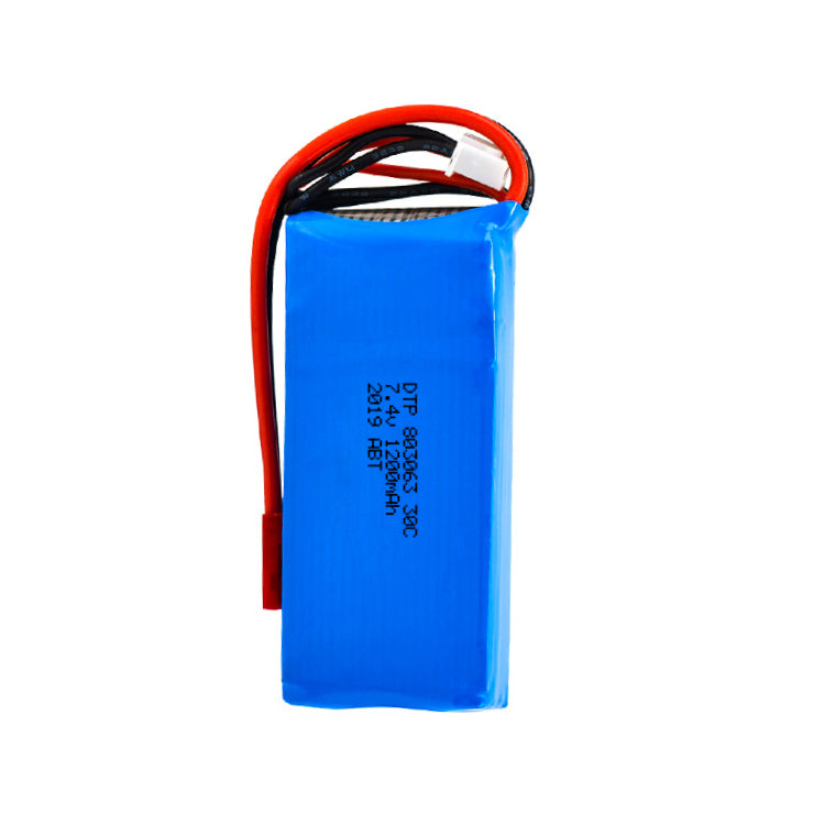 High Rate 30C-803063-2S 7.4V 1200mah Lithium Battery (A-grade cell）