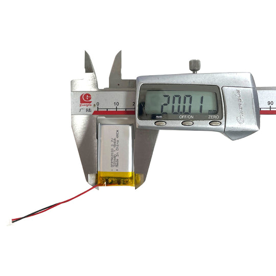 502033 320mAh 3.7V Lithium Ion Battery (A-grade cell）