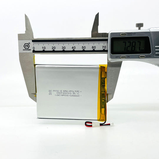 555972 3000mAh 3.7V Lithium Ion Battery (A-grade cell）