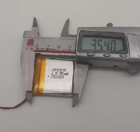 LiFePO4 3.2V Battery 503035 300mah   (A-grade cell）