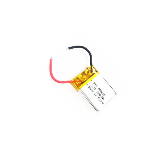 702025 280mAh 3.7V  Lithium Ion Battery (A-grade cell）
