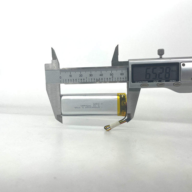 862264 1450mAh 3.7V Lithium Ion Battery (A-grade cell）
