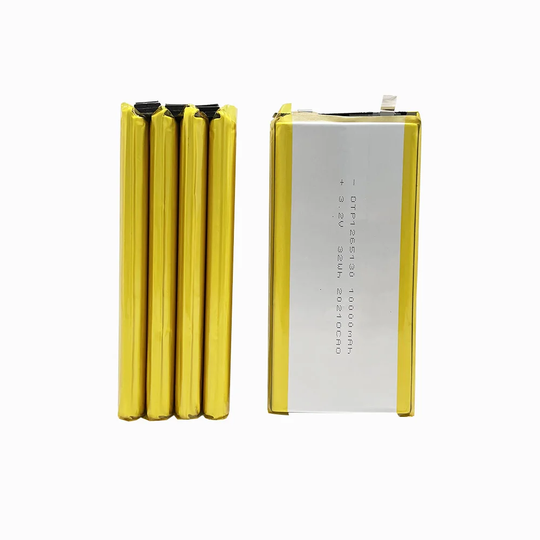 LiFePO4 3.2V Battery 1265130 10000mah  (A-grade cell）