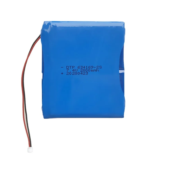11.1V Lithium Battery Pack 634169-3S 2000mah  (A-grade cell）