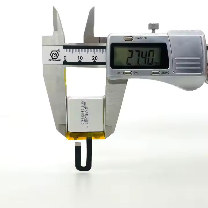 582830 600mAh 3.7V Lithium Ion Battery (A-grade cell）
