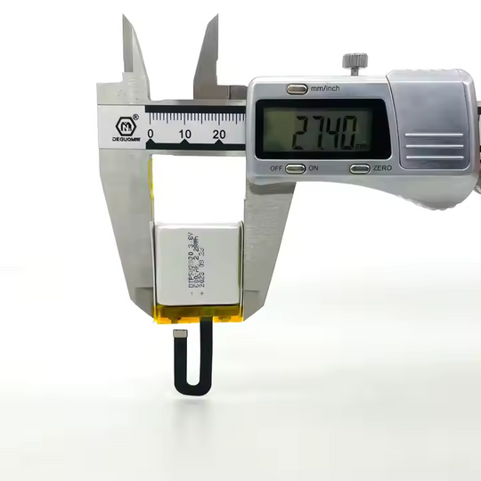 582830 600mAh 3.7V Lithium Ion Battery (A-grade cell）