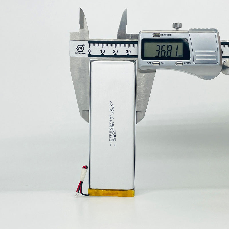 5037107 2100mAh 3.7V Lithium Ion Battery (A-grade cell）