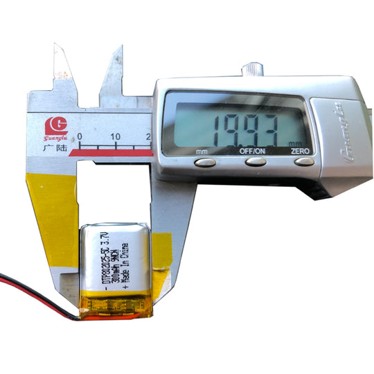 High Rate 5C-802025 3.7V 300mah Lithium Battery (A-grade cell）