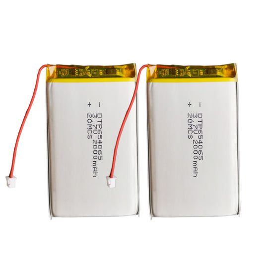 654065 2000mAh 3.7V Lithium Ion Battery (A-grade cell）