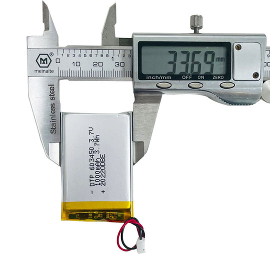 603450 1000mAh 3.7V Lithium Ion Battery (A-grade cell）