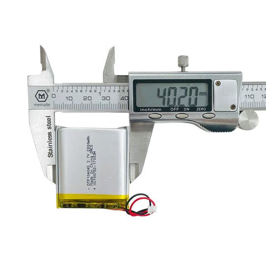 104045 2000mAh 3.7V Lithium Ion Battery (A-grade cell）