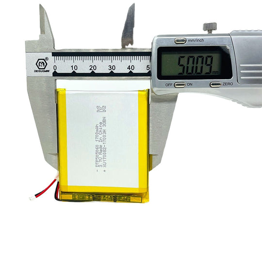 505060 1700mAh 3.7V Lithium Ion Battery (A-grade cell）