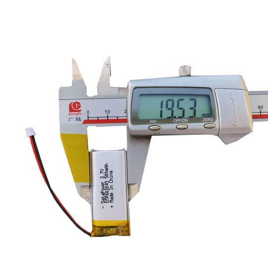 602045 500mAh 3.7V  Lithium Ion Battery (A-grade cell）