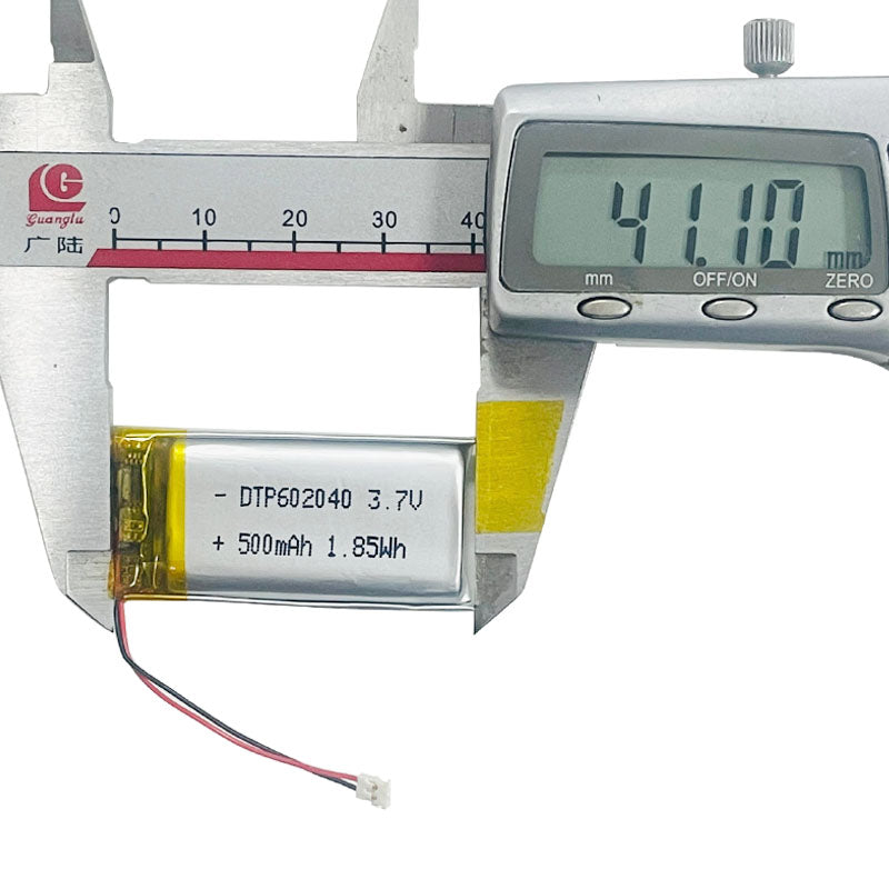 602040 450mAh 3.7V Lithium Ion Battery (A-grade cell）