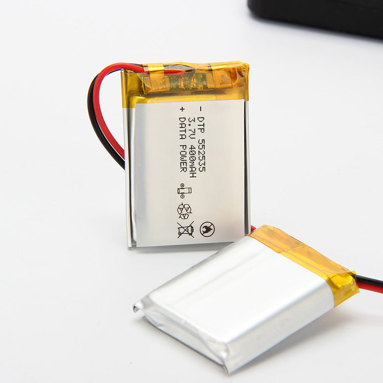 552535 400mAh 3.7V Lithium Ion Battery (A-grade cell）