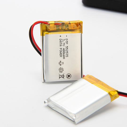 552535 400mAh 3.7V Lithium Ion Battery (A-grade cell）