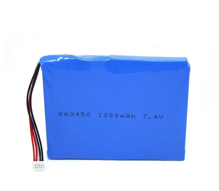 11.1V Lithium Battery Pack 603450-3S 1200mah  (A-grade cell）