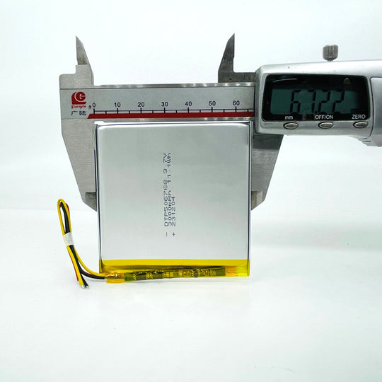 506768  3000mAh 3.7V Lithium Ion Battery (A-grade cell）
