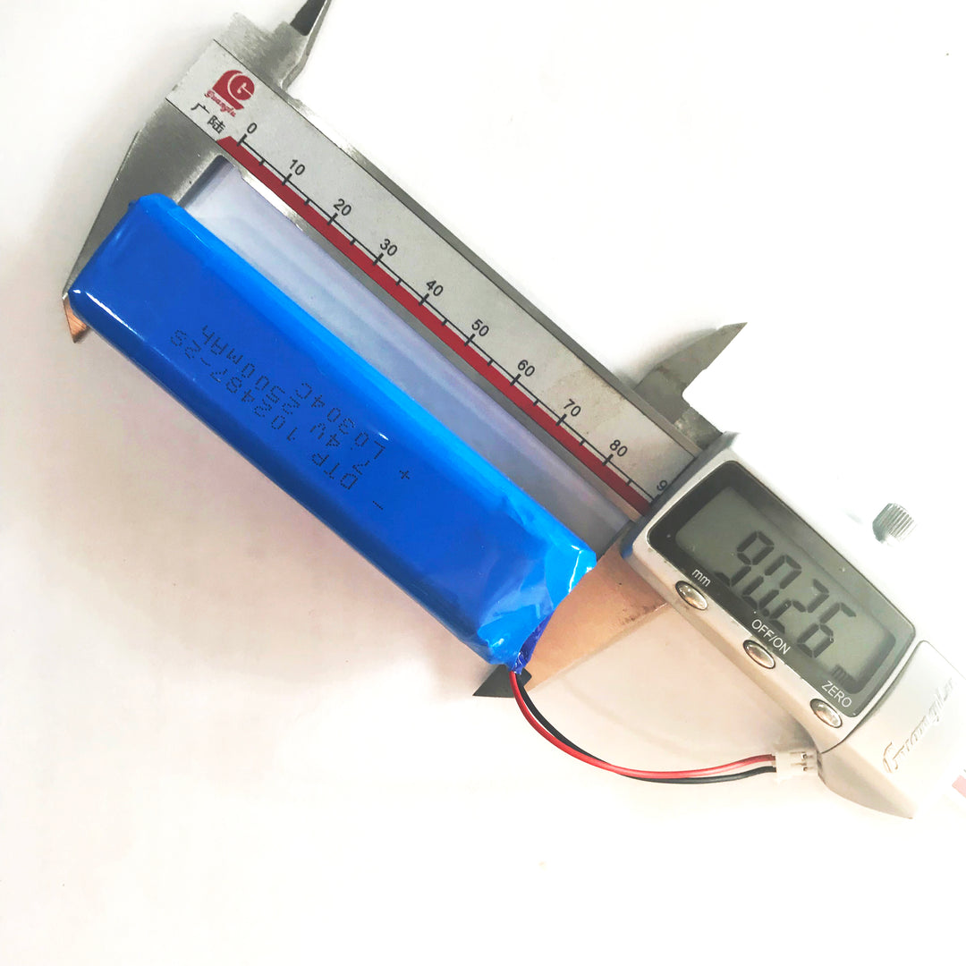 7.4V Lithium Battery Pack 102487-2S 2500mah  (A-grade cell）