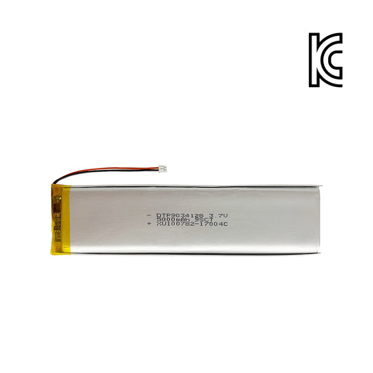 9034128  5000mAh 3.7V Lithium Ion Battery (A-grade cell）