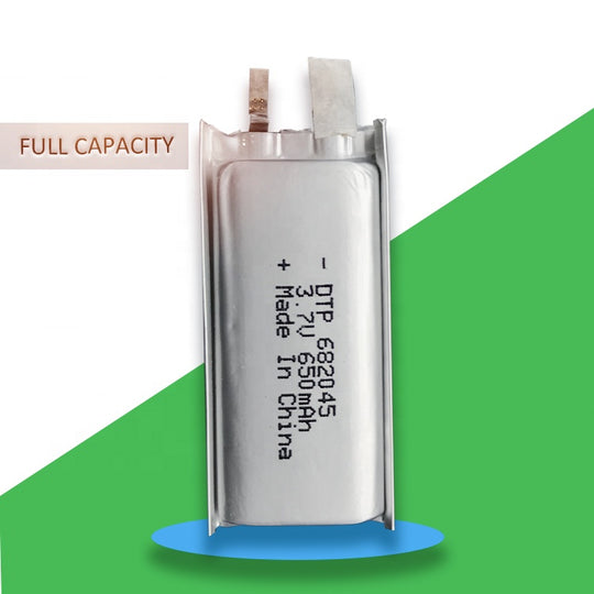 682045 650mAh 3.7V Lithium Ion Battery (A-grade cell）