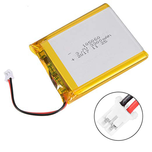 105060 3500mAh 3.7V Lithium Ion Battery (A-grade cell）