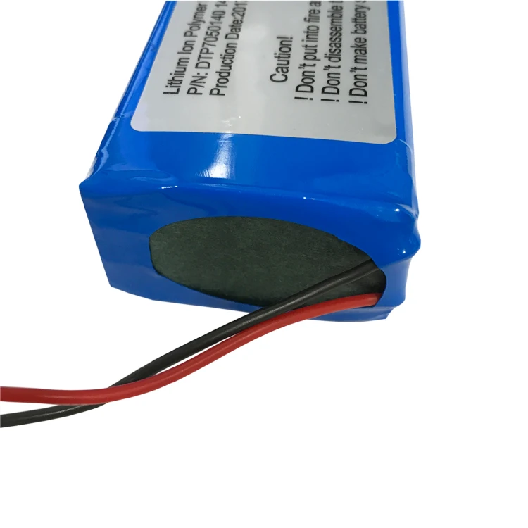 14.8V Lithium Battery Pack 7050140-4S 6000mah  (A-grade cell）