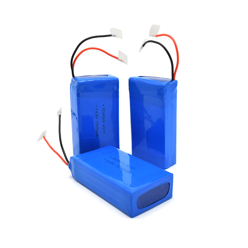 14.8V Lithium Battery Pack 504068-4S 1500mah  (A-grade cell）